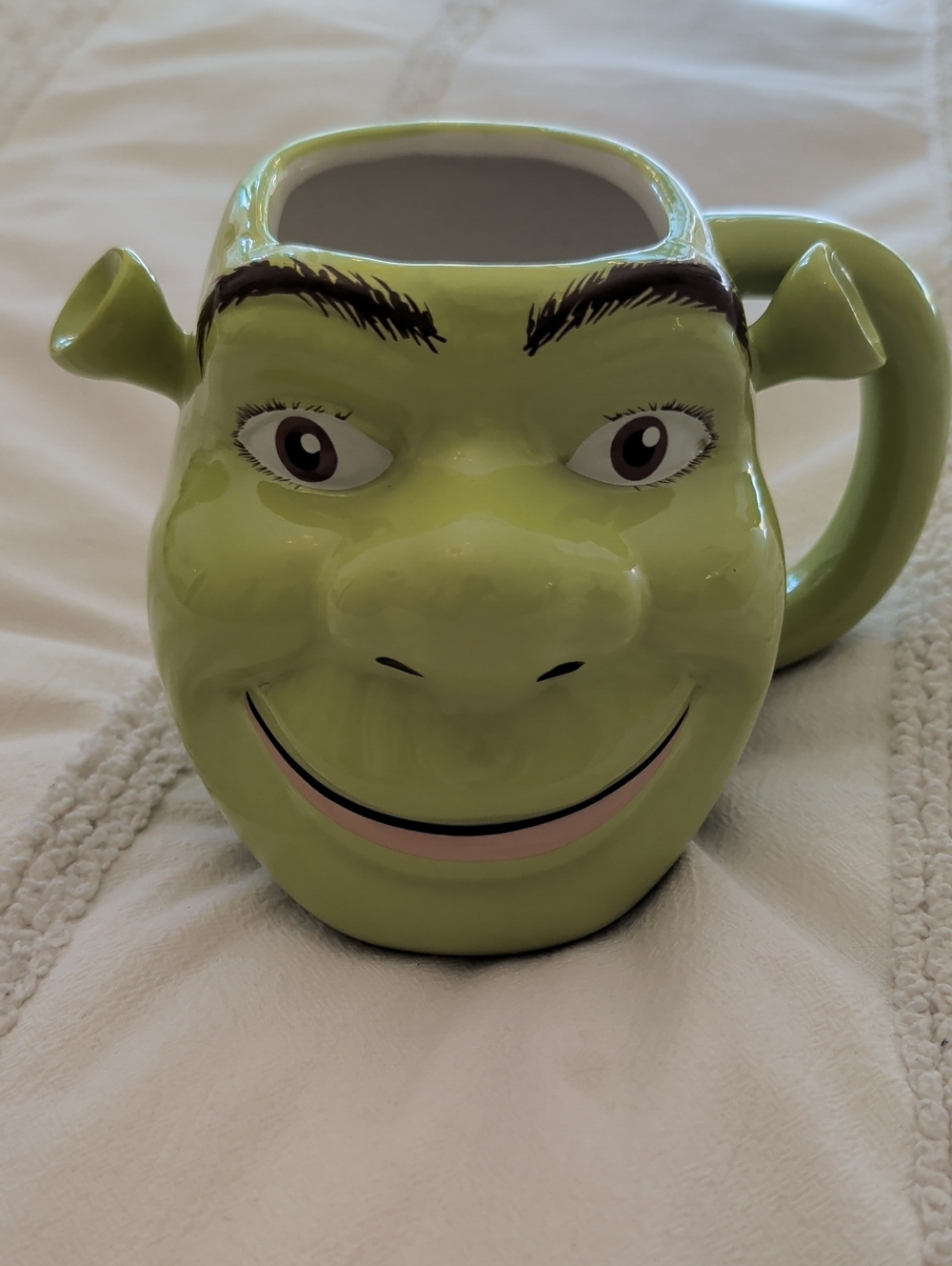 Shrek Green Character Ceramic Mug - Unbranded